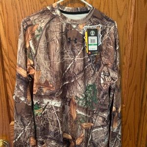 NWT Under Armour Camo Hunting Long Sleeve Shirt